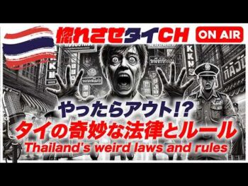 【えっ、これが違法？タイの変わった法律とルール】【jojoの読み語り12】【闇バイト】カンボジアで家族が行方不明になっていると相談を受けています