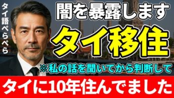 【私の体験談】タイ移住の闇を暴露します（本気の人だけ見て下さい）
