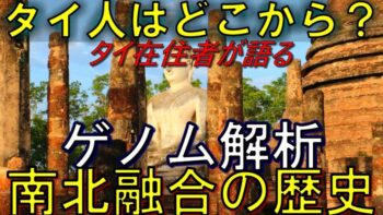 【衝撃事実】タイ人に2つのルーツ!? 最新ゲノム解析 南北の融合史