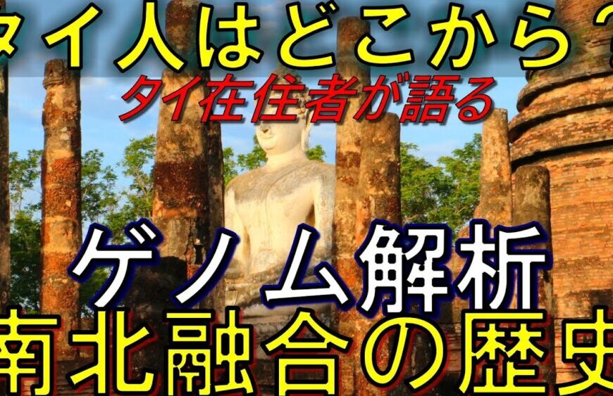 【衝撃事実】タイ人に2つのルーツ!? 最新ゲノム解析 南北の融合史