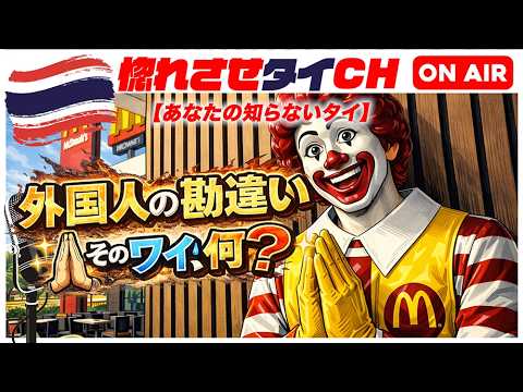 【あなたの知らないタイ】あなたのワイの理解、合ってますか? 外国人の大きな勘違い 【JoJoの読み語り36】